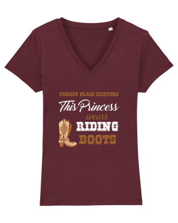 RIDING BOOTS Burgundy