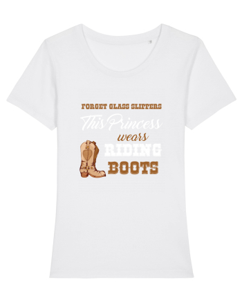 RIDING BOOTS White