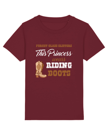 RIDING BOOTS Burgundy