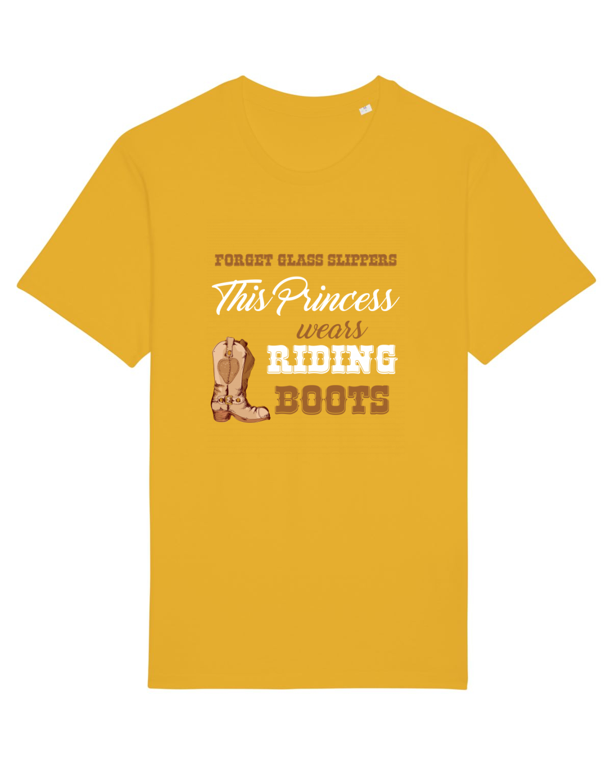 Tricou mânecă scurtă Unisex Rocker Spectra Yellow