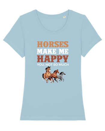 HORSES Sky Blue