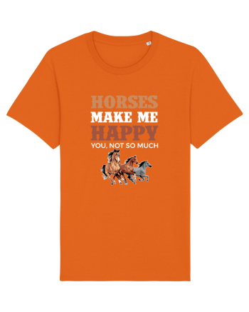 HORSES Bright Orange