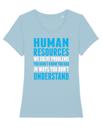 HUMAN RESOURCES Sky Blue