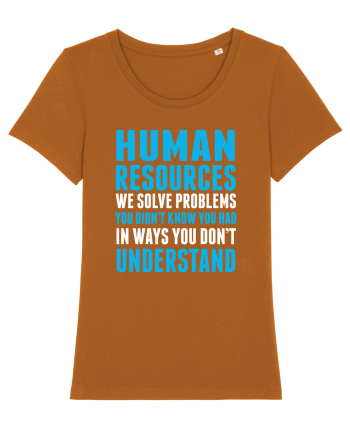 HUMAN RESOURCES Roasted Orange