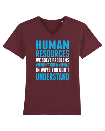 HUMAN RESOURCES Burgundy