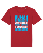 HUMAN RESOURCES Tricou mânecă scurtă Unisex Rocker
