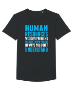 HUMAN RESOURCES Tricou mânecă scurtă guler larg Bărbat Skater