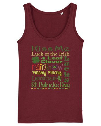 St Patrick's Day Burgundy