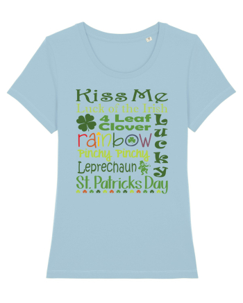 St Patrick's Day Sky Blue