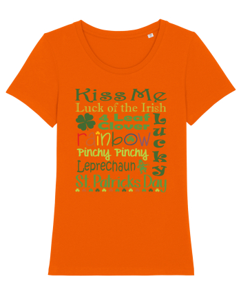 St Patrick's Day Bright Orange