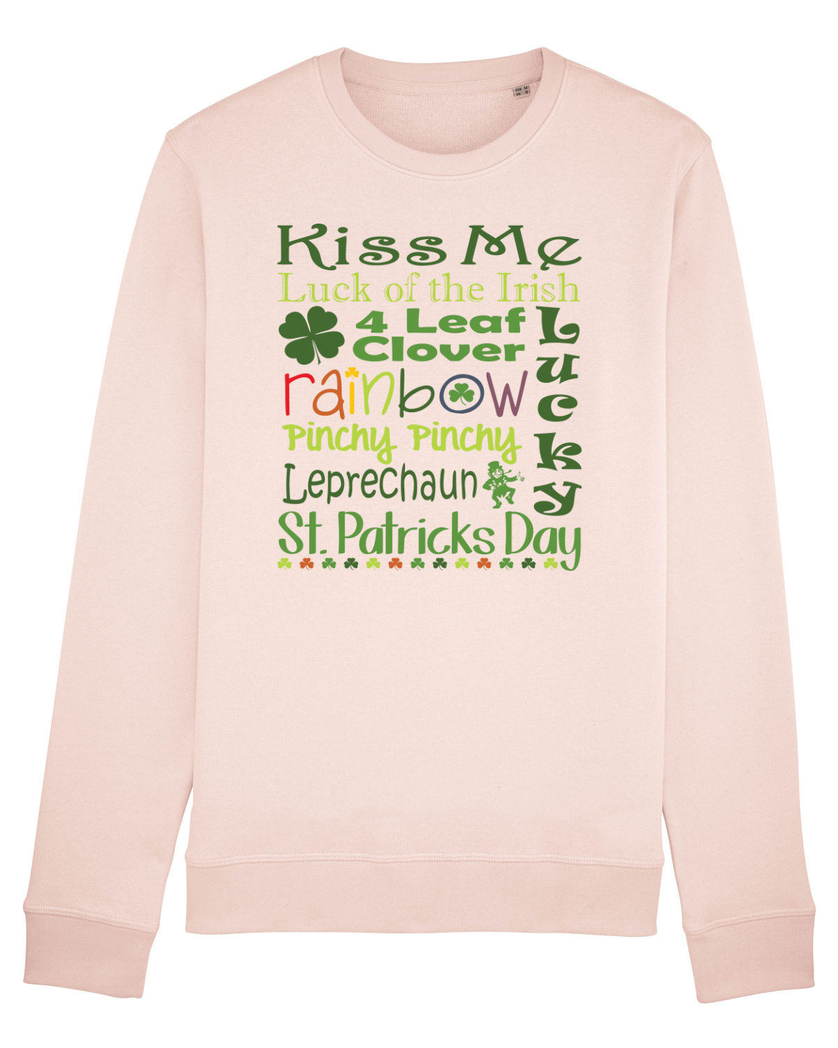Bluză mânecă lungă Unisex Rise Candy Pink