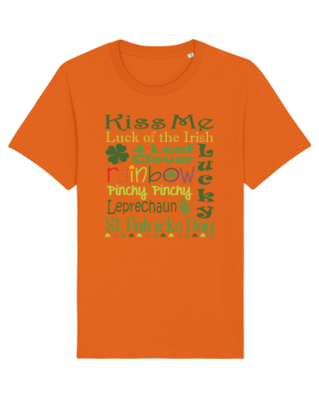 St Patrick's Day Bright Orange
