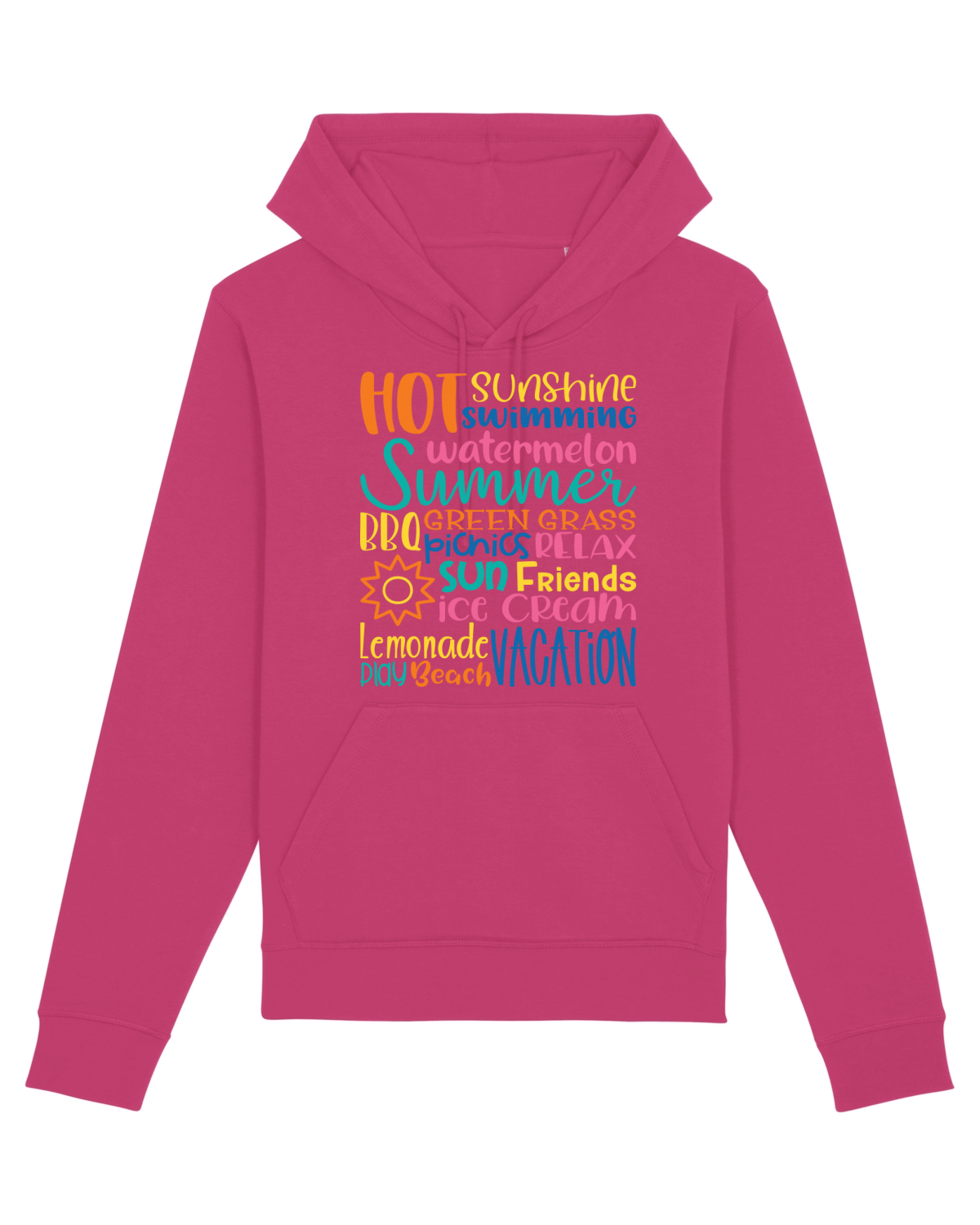 Hanorac Unisex Drummer Raspberry