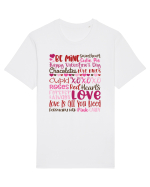 Valentine's Day Tricou mânecă scurtă Unisex Rocker