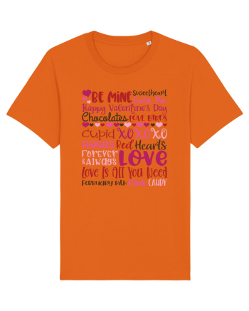 Valentine's Day Bright Orange