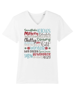 Winter - Iarna Tricou mânecă scurtă guler V Bărbat Presenter