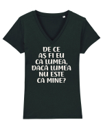 Ca lumea Tricou mânecă scurtă guler V Damă Evoker