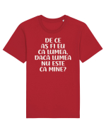 Ca lumea Tricou mânecă scurtă Unisex Rocker