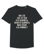 Ca lumea Tricou mânecă scurtă guler larg Bărbat Skater