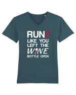 RUN Tricou mânecă scurtă guler V Bărbat Presenter