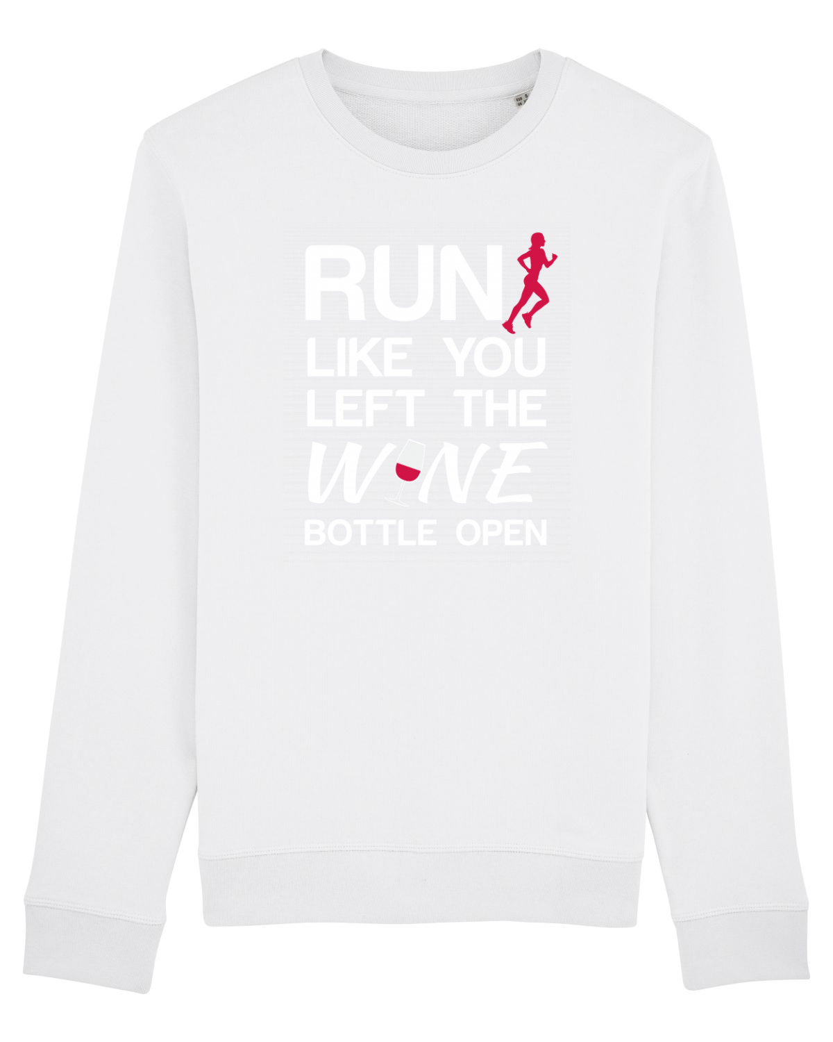 Bluză mânecă lungă Unisex Rise White