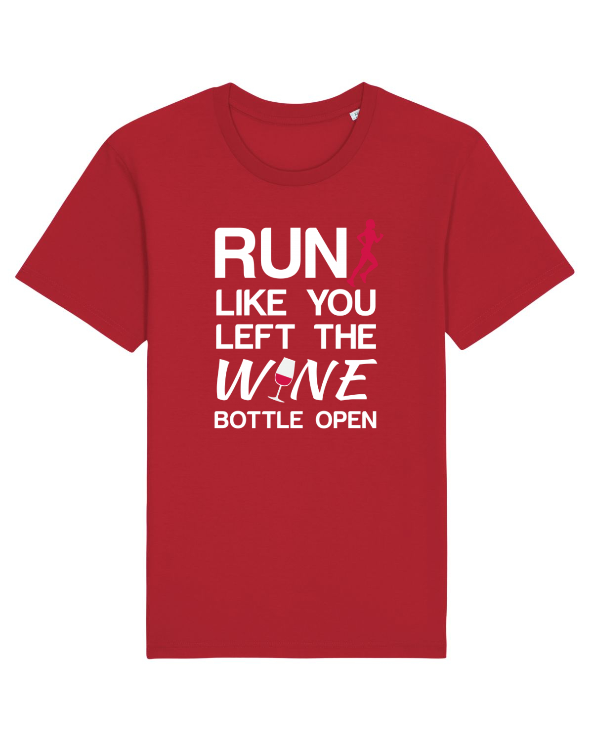 Tricou mânecă scurtă Unisex Rocker Red