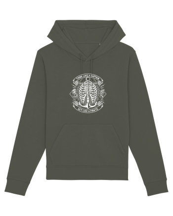 Think like a Captain Skeleton White Khaki