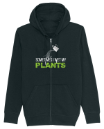 PLANTS Hanorac cu fermoar Unisex Connector