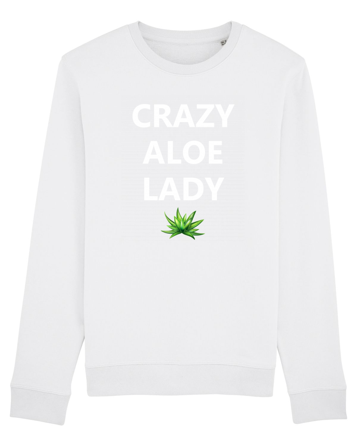 Bluză mânecă lungă Unisex Rise White