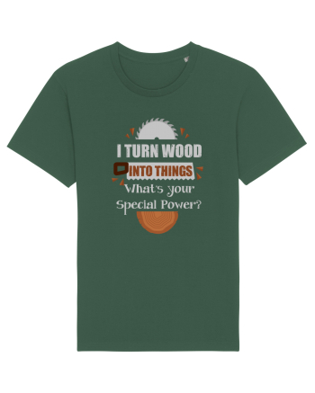 WOOD Bottle Green
