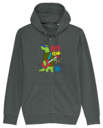 Rock star Hanorac cu fermoar Unisex Connector