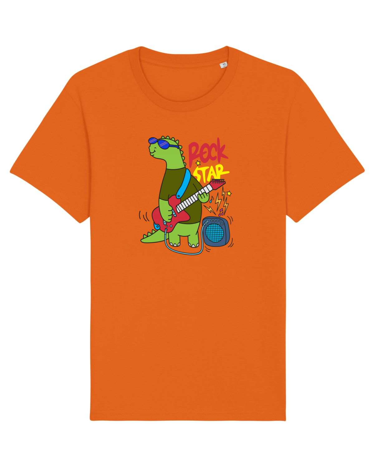 Tricou mânecă scurtă Unisex Rocker Bright Orange