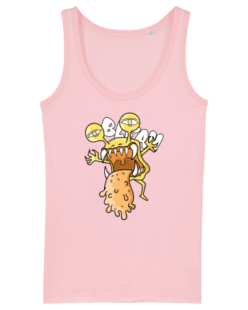 Yellow monster Cotton Pink