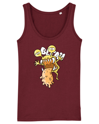 Yellow monster Burgundy