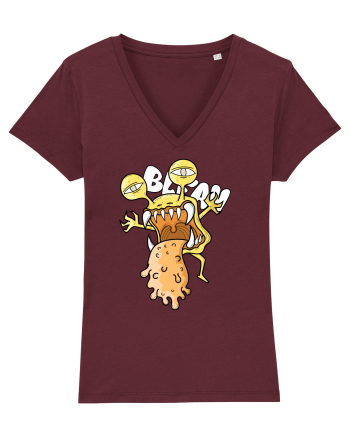 Yellow monster Burgundy