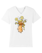 Yellow monster Tricou mânecă scurtă guler V Bărbat Presenter