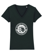 Fresh Farm White Tricou mânecă scurtă guler V Damă Evoker