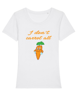 CARROT Tricou mânecă scurtă guler larg fitted Damă Expresser