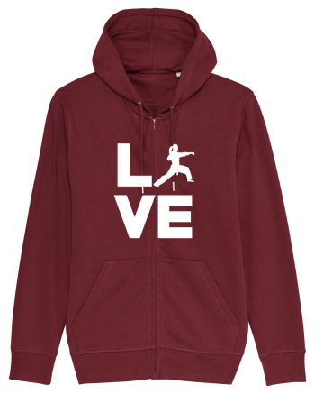 KARATE GIRL Burgundy