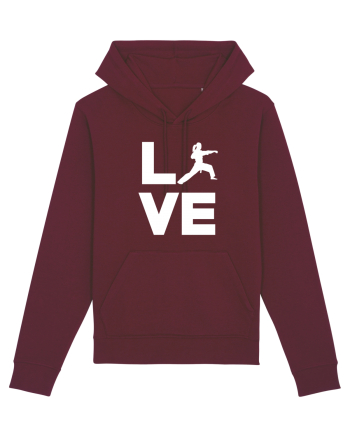 KARATE GIRL Burgundy