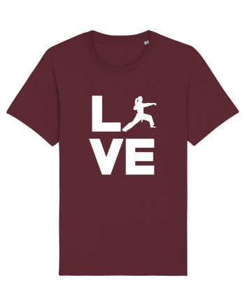 KARATE GIRL Burgundy
