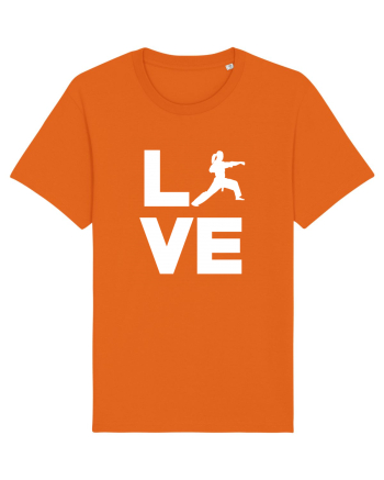 KARATE GIRL Bright Orange