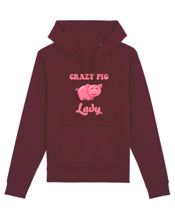 PIG LADY Burgundy