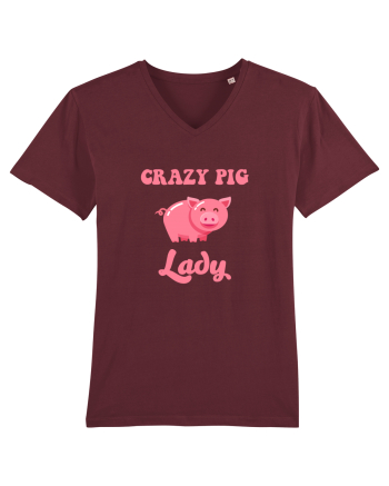 PIG LADY Burgundy