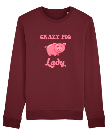 PIG LADY Burgundy