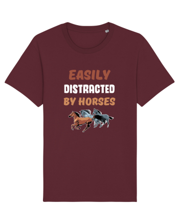 HORSE Burgundy