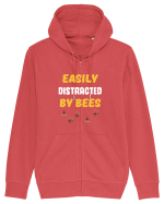 BEES Hanorac cu fermoar Unisex Connector