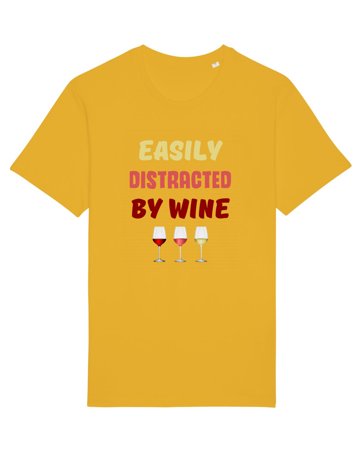 Tricou mânecă scurtă Unisex Rocker Spectra Yellow