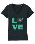 DJ Tricou mânecă scurtă guler V Damă Evoker