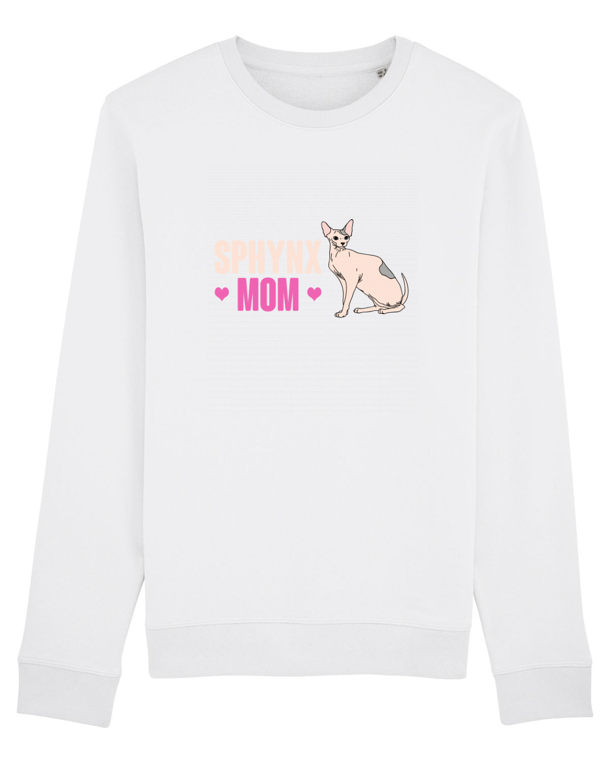 Bluză mânecă lungă Unisex Rise White